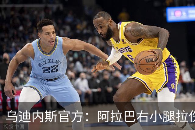 乌迪内斯官方：阿拉巴右小腿拉伤，已开始进行康复