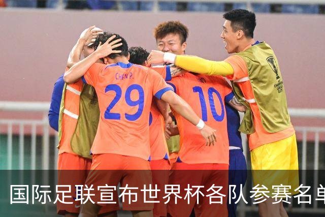 国际足联宣布世界杯各队参赛名单增加到26人