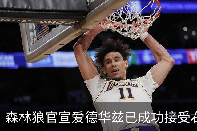森林狼官宣爱德华兹已成功接受右膝关节镜手术