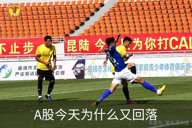 A股今天为什么又回落